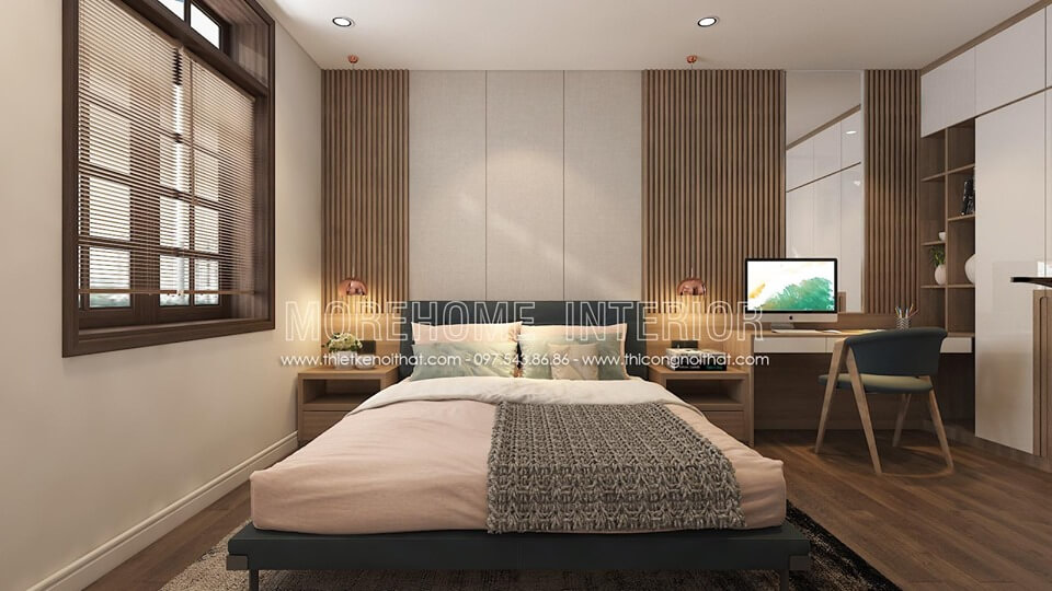 Giường ngủ đẹp cho nhà phố Giường ngủ đẹp cho nhà phố